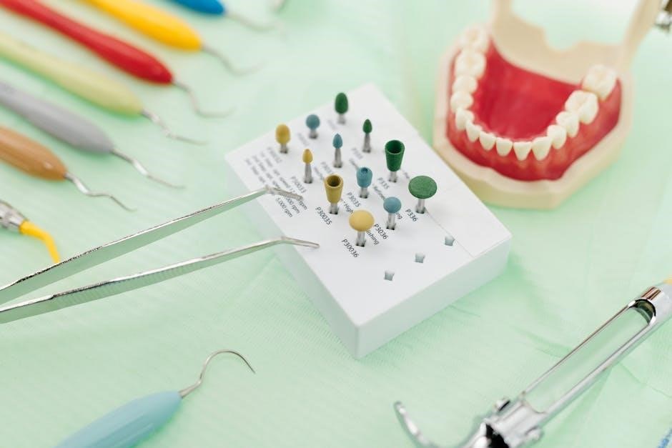dental instruments pictures and names pdf